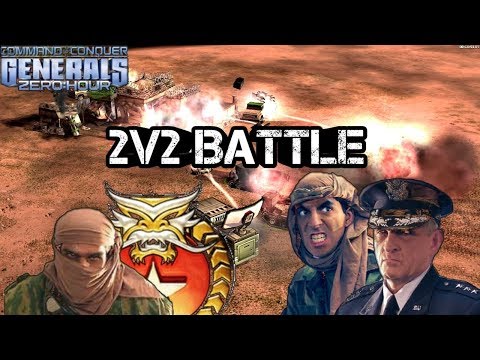 Видео: Я ТУТ САМЫЙ СИЛЬНЫЙ ГЕНЕРАЛ [Generals Zero Hour] BATTLE 2v2