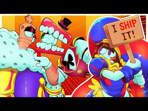 Видео: Королевская любовь Помни х Кингера х Кейна | Gamemaster AU | The Amazing Digital Circus Comic Dub...