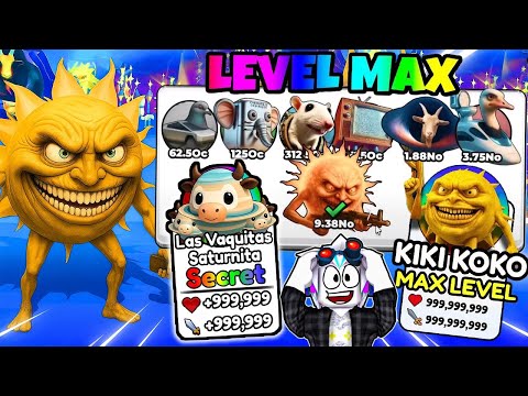 Видео: МАКСИМАЛЬНАЯ ЭВОЛЮЦИЯ KIKI KOKA KIKO KEKE и LAS VAQITAS SATURNITAS В Brainrot Evolution