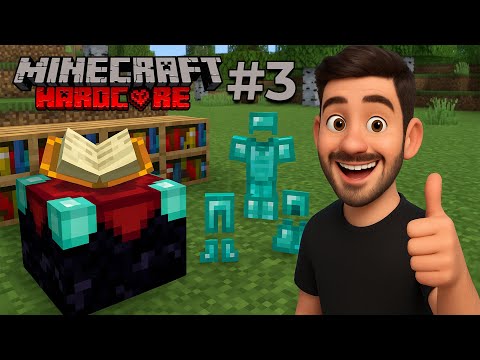 Видео: Станах малко по-силен - Minecraft Hardcore #3