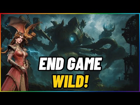 Видео: Единственная цель Флоры может нанести очень хороший урон Меггакруту в конце игры в DragonHeir: Si...