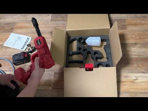 Видео: АККУМУЛЯТОРНАЯ МОЙКА ВЫСОКОГО ДАВЕНИЯ BOXBOT CPW 2030A -  ОБЗОР