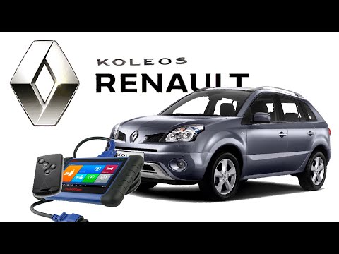 Видео: Как прописать ключи на Renault Koleos 2008 по полной утере/ Programkey Renault Koleos Oll key lost.