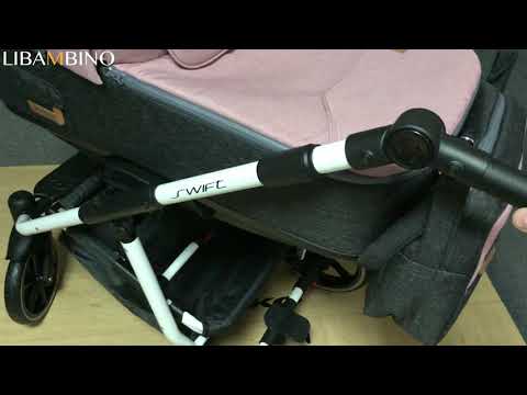 Видео: Riko Swift Natural 01 Scarlet - обзор детской коляски 2 в 1 в магазине Libambino.com
