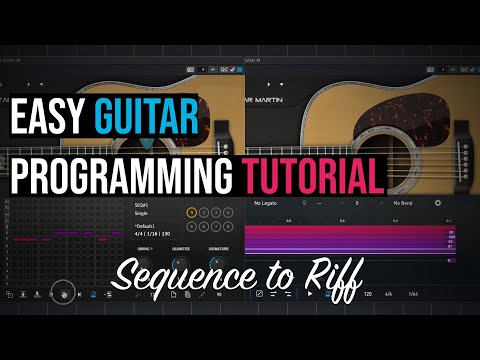 Видео: Простое программирование гитары: от последовательности к риффу | Ample Guitar