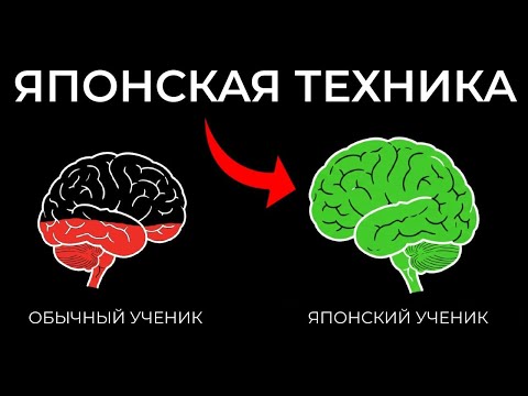 Видео: Как запоминать АБСОЛЮТНО ВСЁ, как Японские Ученики (и учиться меньше)