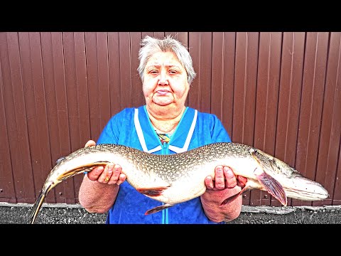 Видео: Я приготовила большую щуку в обычной как у всех духовке ! Не делила рыбу на кусочки ! Вкусная рыба !
