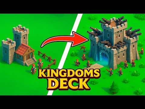 Видео: КАК Я ЗАЩИТИЛ БАЗУ ОГРОМНЫМ КОЛИЧЕСТВОМ ПУШЕК ► Kingdoms Deck