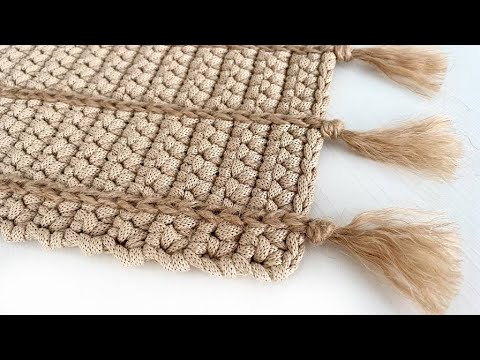 Видео: 🧐Как связать ковёр крючком новичку?