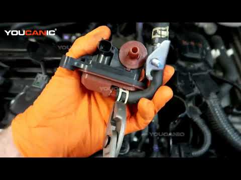 Видео: Замена датчика клапана продувки адсорбера Honda — P92-4