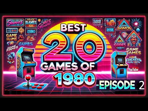 Видео: Про игры 1980 Выпуск №2 The 20 Best Video Games Released in 1980