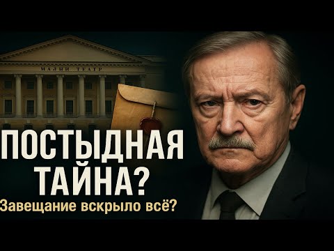 Видео: Соломин: Завещание вскрыло всё! Постыдная тайна Юрия Соломина, о которой все боялись говорить!