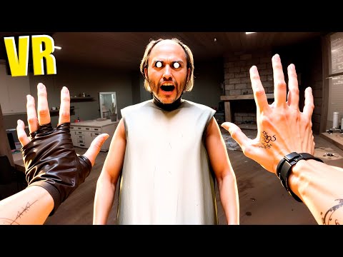 Видео: VR БАБКА ГРЕННИ ЗАКРЫЛА НАС В СТРАШНОМ ДОМЕ В БОНЕЛАБ GRANNY MOD BONELAB COOP