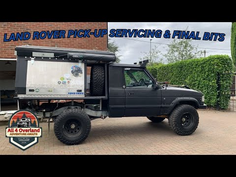 Видео: Техническое обслуживание пикапов Land Rover и последние штрихи.. #landrover