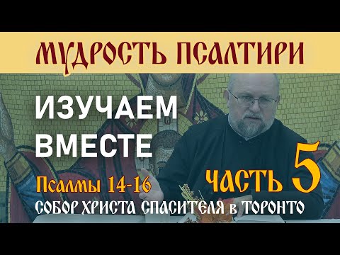 Видео: Часть 5. Мудрость Псалтири: Изучаем вместе. Псалмы 14-16