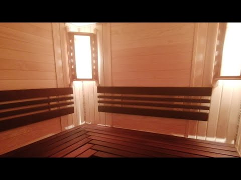 Видео: Все этапы отделки парной в бане.