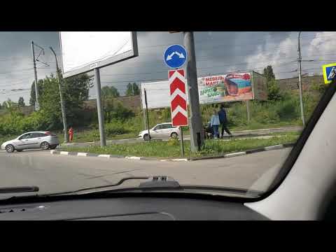 Видео: учебная езда по городу(1)