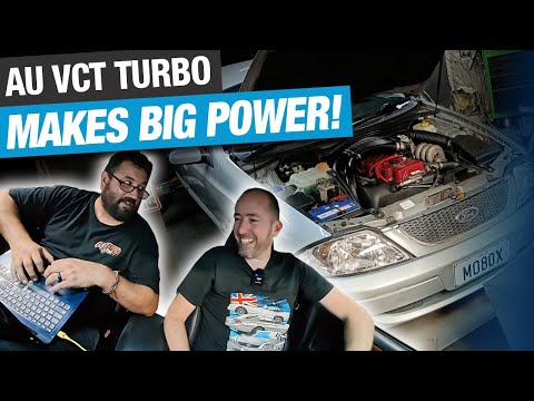 Видео: AU Fairmont Turbo демонстрирует большую мощность на Cleveland Dyno!