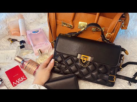 Видео: АСМР🎀СУМКИ/КОСМЕТИКА👜болталка тихим голосом 