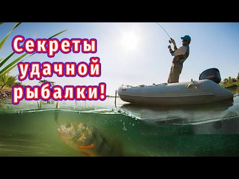 Видео: Секреты удачной рыбалки с лодки!