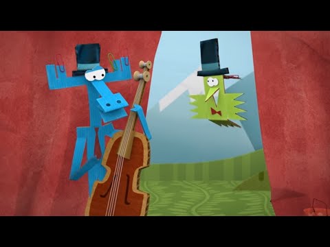 Видео: Бумажки. Чудеса дрессировки. Мультик оригами. Поделки для детей. Серия 51.
