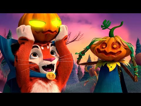 Видео: 🐾 Лео и Тиг 🐾 – 👹 Самые мистические серии 🎃 – Сборник | Мультик для детей про животных