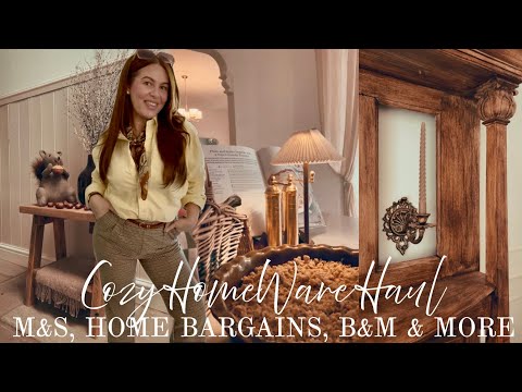 Видео: БОЛЬШОЙ ПОДБОР УЮТНЫХ ТОВАРОВ ДЛЯ ДОМА🍂 M&S Homesense, B&M, секонд-хенды и многое другое! | Сьюзи...