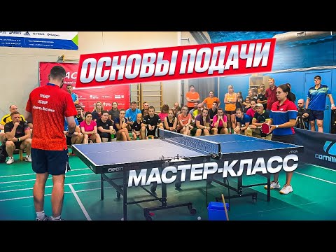 Видео: Все о ПОДАЧАХ. Стратегия и тактика подач. Мастер - класс. #tabletennis  #pingpong #serve