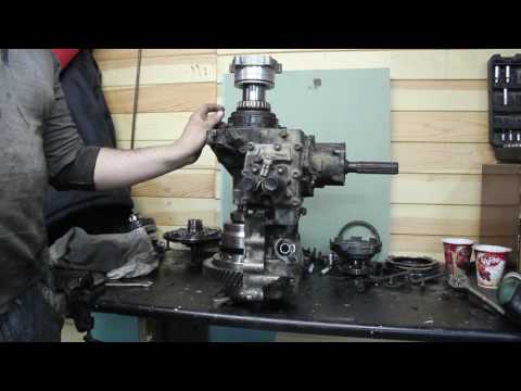Видео: Обзор конструкции раздаточной коробки на АКПП A540H от мотора Toyota 3S-FE