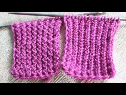 Видео: Два вида скрещеных петель в резинке|Резинка «Хлебный колос» | КАК ПОЛУЧИТЬ ИДЕАЛЬНО РОВНЫЕ ПЕТЛИ