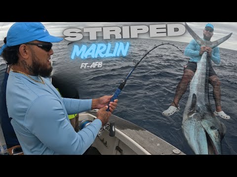 Видео: Рыбалка с Аддином Фонуа-Блейком (полосатый марлин 80 кг)