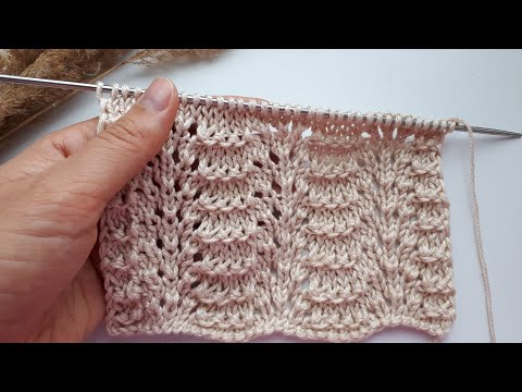 Видео: 💥ВЕЛИКОЛЕПНО👏. Ажурный узор для палантина. Luba Lace