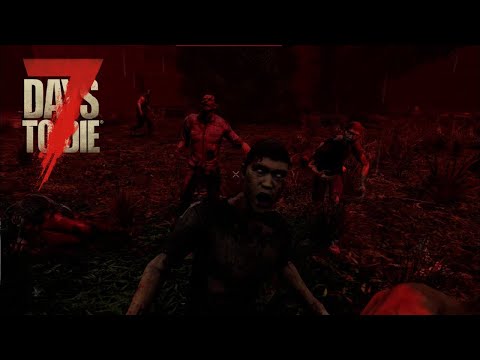 Видео: 7 days to die кровавая луна на сервере [PvPvE][RU] Coop Gaming HARD | BOSSES | RADIATION  alpha 21