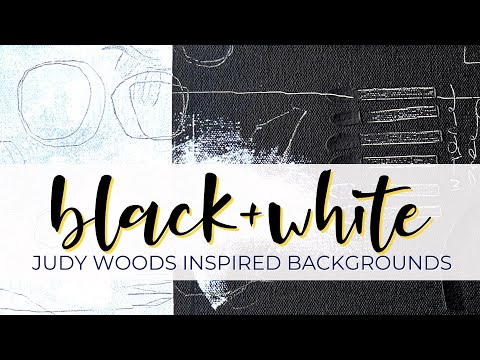 Видео: Абстрактный фон — Часть 1 — Вдохновлено Джуди Вудс #judywoods #arttutorial #abstractpainting