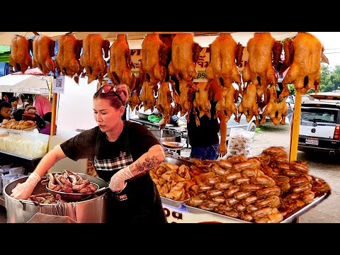 Видео: Распродано 200 кг уток и утиных шей и кожи в травяном супе за несколько часов