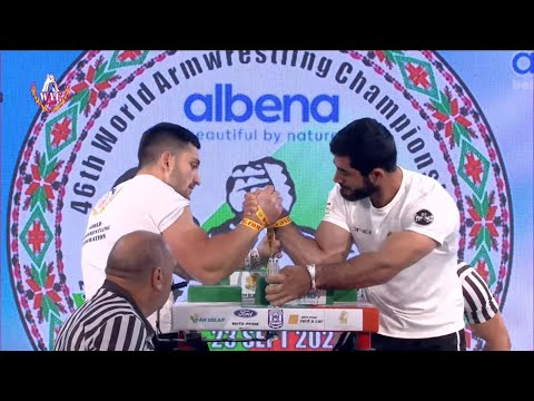 Видео: Чемпионат мира 2025 по армрестлингу 80кг мужчины правая рука.