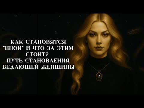 Видео: Как становятся "иной"? Пусть становления ведающей женщины.