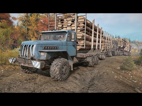 Видео: Snowruner Мичиган Сложный режим