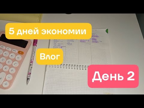 Видео: День 2. Дни экономии. Влог