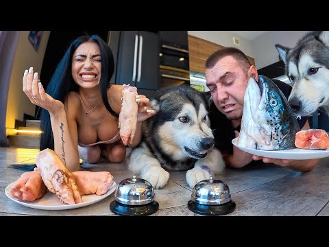 Видео: СОБАКА ВЫБИРАЕТ КТО ЕСТ..*ОТВРАТИТЕЛЬНУЮ ЕДУ*