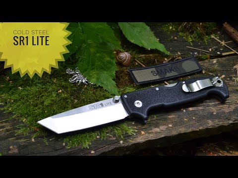 Видео: Нож Cold Steel SR1 Lite Tanto обзор, сравнение с Voyager.