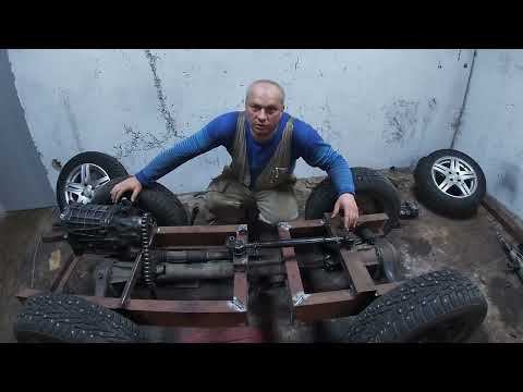 Видео: серия №2 Новая трансмиссия самодельного помогатора