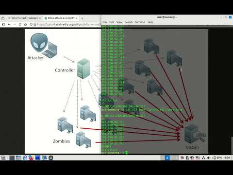 Видео: Smurf атака и что от нее осталось / Smurf attack and what's left of it