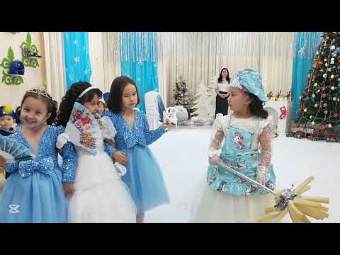 Видео: жаңа жыл ертеңгілік мектепалды топ