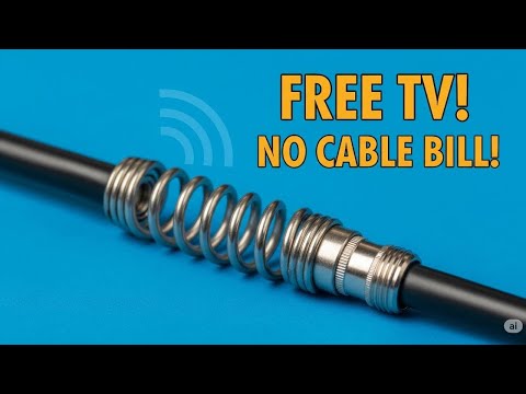 Видео: Больше не плачу за ТВ. Эта штука ловит всё бесплатно! 😳📺