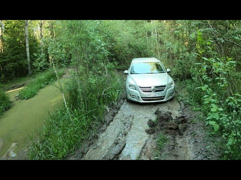 Видео: Стоковые Volkswagen Tiguan и Skoda Yeti на бездорожье. Они могут!