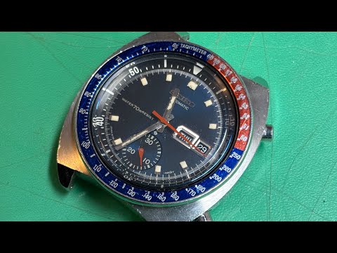 Видео: Для MM: Seiko 6139-6005 2/72 «Blue Pogue», реставрация, 15 октября 2025 г.