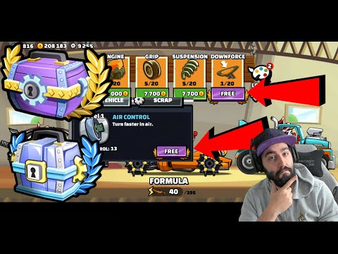 Видео: ЕТО КАК ДА ВДИГАМЕ GARAGE POWER! LEGENDARY UNBOXING! Hill Climb Racing 2