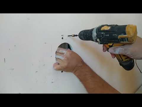 Видео: Как протягивать провода внутри гипсокартонной стены не разбирая ее 