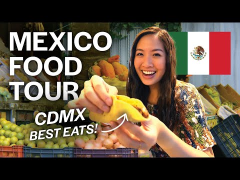 Видео: Мексиканский гастрономический тур в Мехико: CDMX Ultimate Guide 🇲🇽